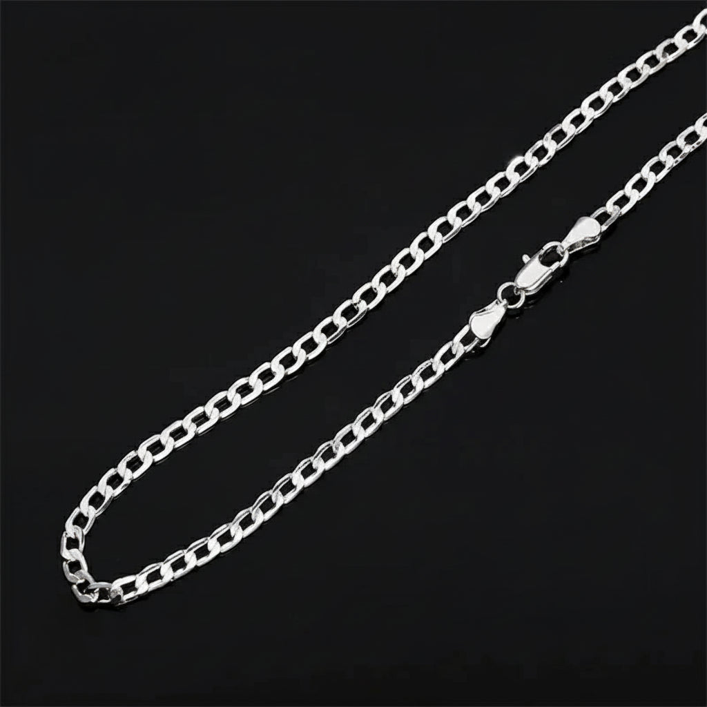 The Carat Cave 925 Silver Chain Necklace
