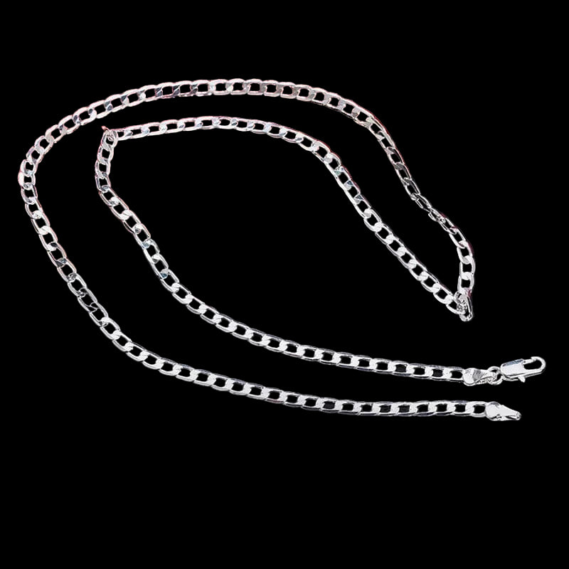 The Carat Cave 925 Silver Chain Necklace