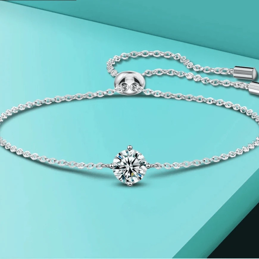 The Carat Cave Certified 1 Carat lab grown Diamond Bracelet