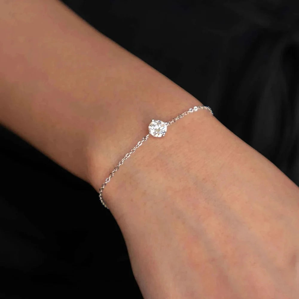 The Carat Cave Certified 1 Carat lab grown Diamond Bracelet