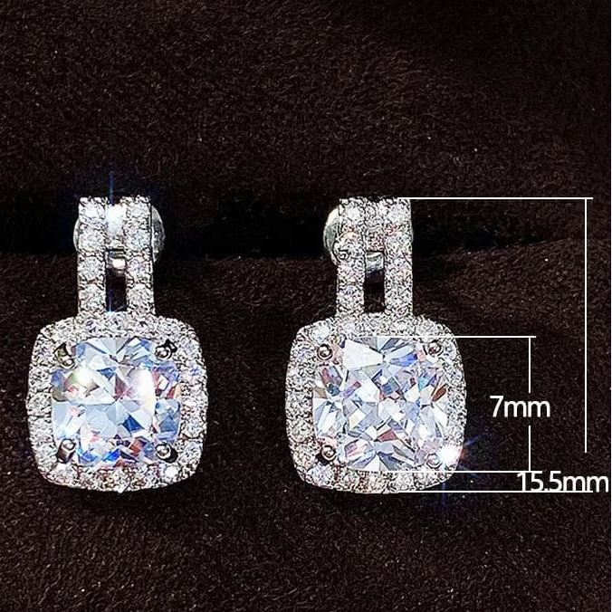 The Carat Cave CZ Bling Stud Earrings