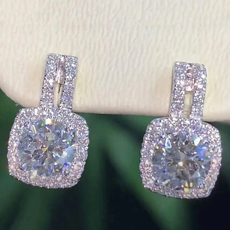 The Carat Cave CZ Bling Stud Earrings