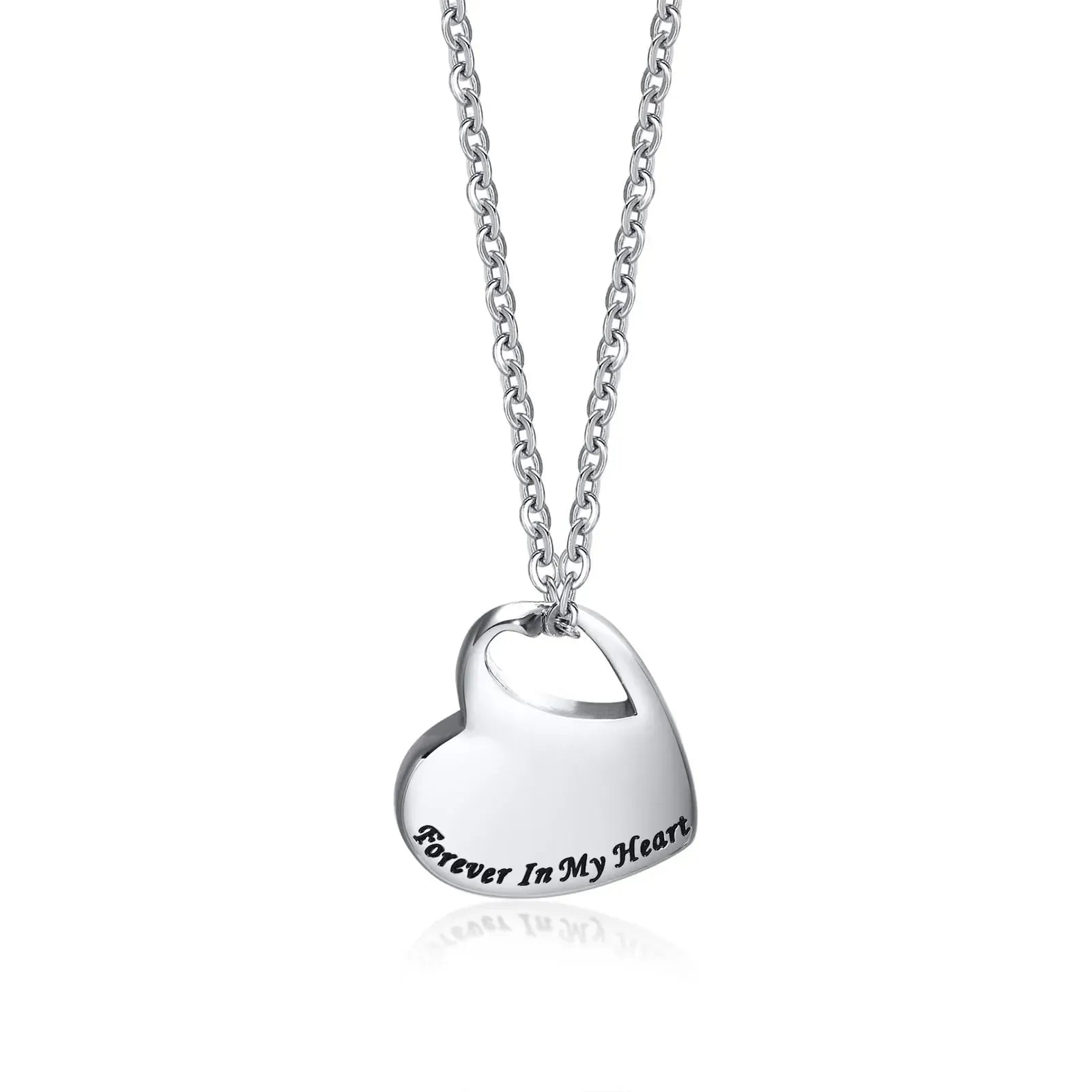 The Carat Cave Heart Love Cremation Necklace