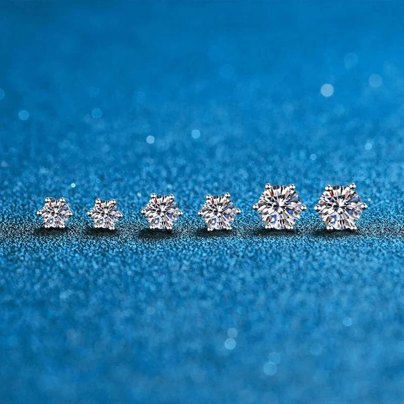 The Carat Cave Lab grown Diamond stud earrings with certificate
