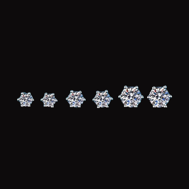The Carat Cave Lab grown Diamond stud earrings with certificate