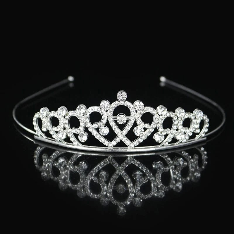 The Carat Cave Tiara Crown 10 Flower Girl Wedding Tiara