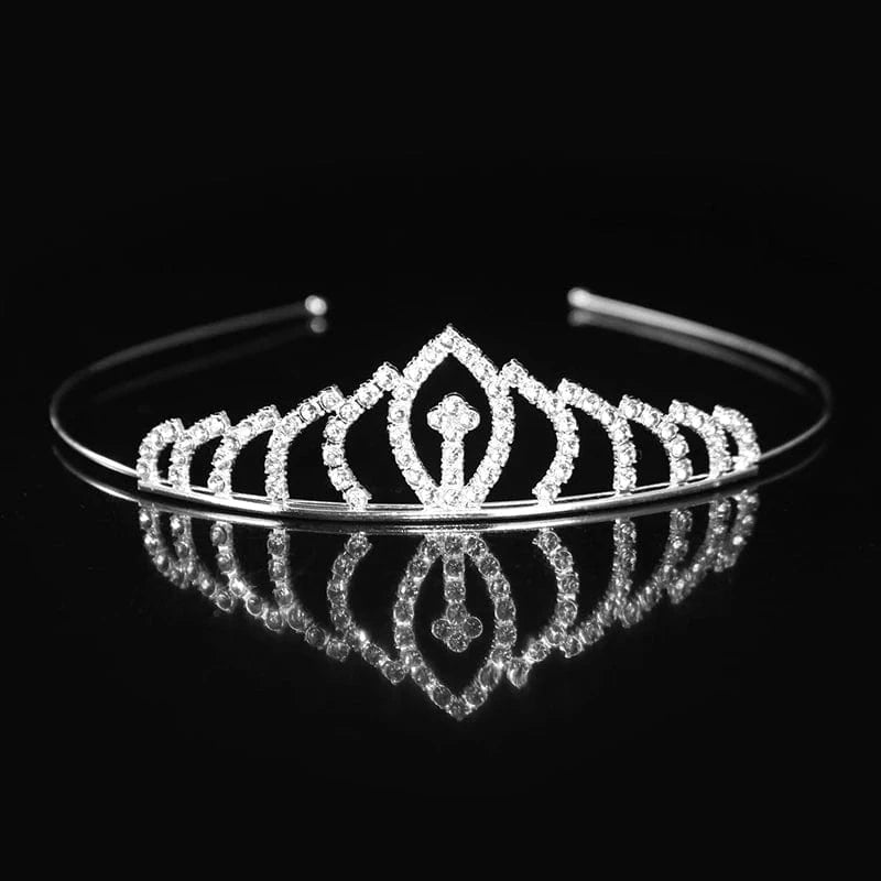 The Carat Cave Tiara Crown 16 Flower Girl Wedding Tiara