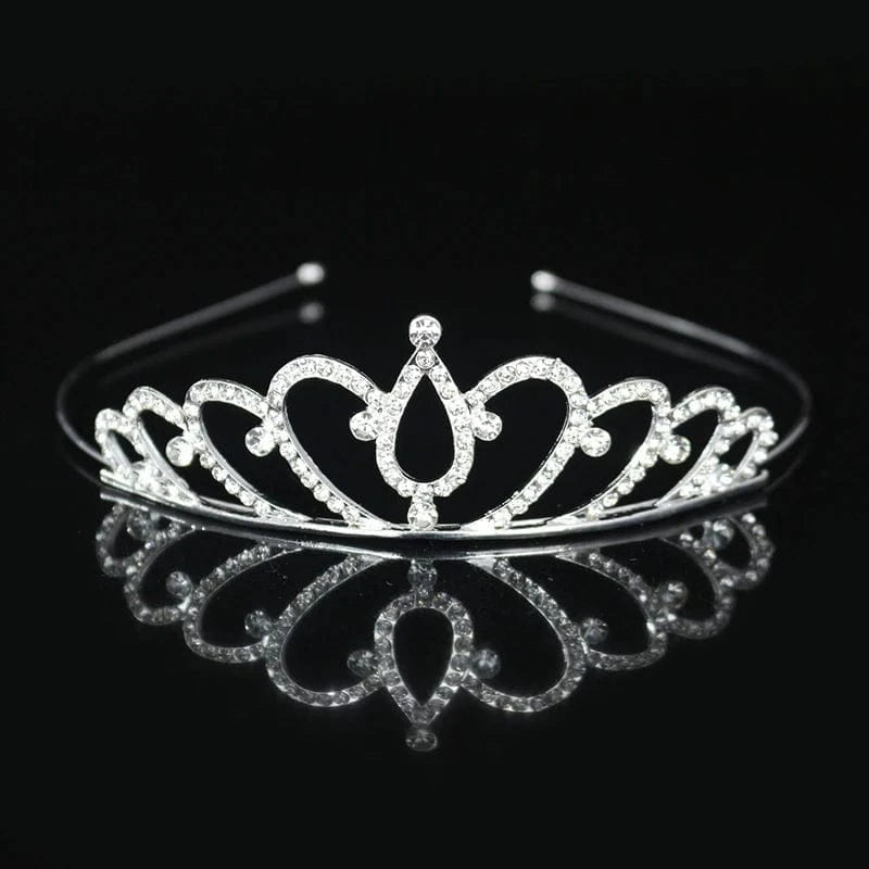 The Carat Cave Tiara Crown 19 Flower Girl Wedding Tiara