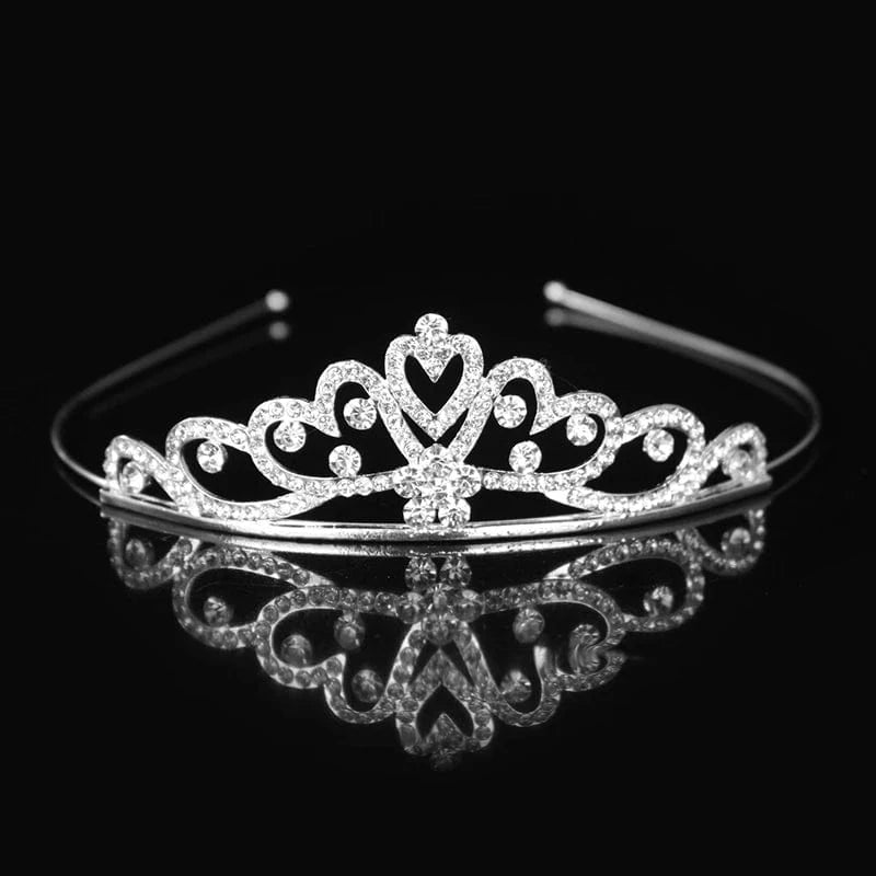 The Carat Cave Tiara Crown 2 Flower Girl Wedding Tiara