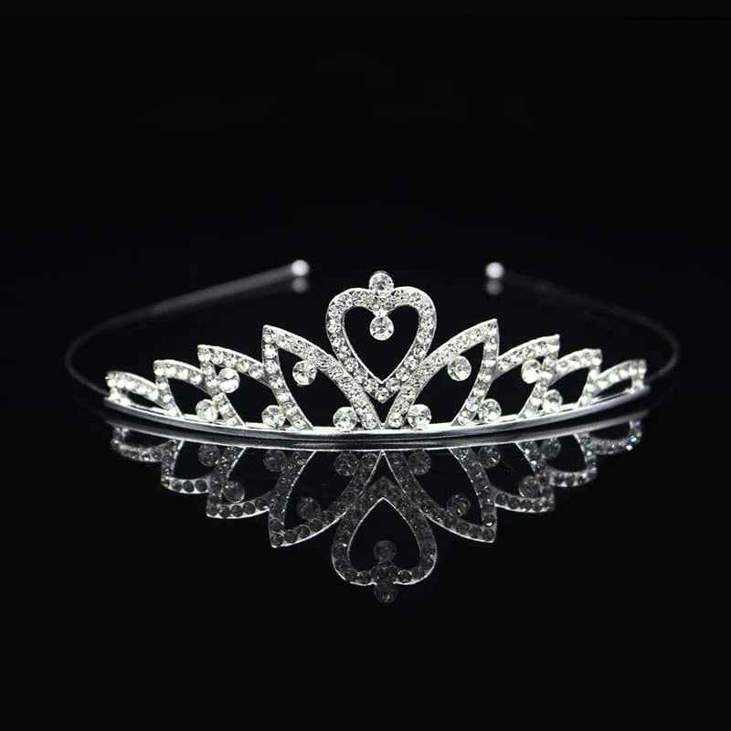 The Carat Cave Tiara Crown 22 Flower Girl Wedding Tiara
