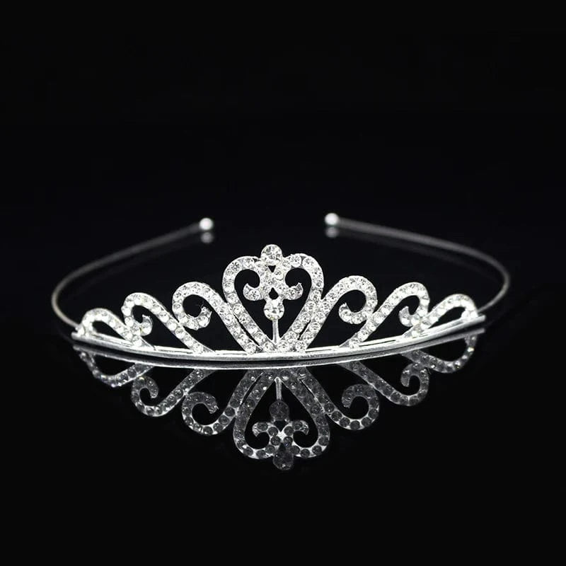 The Carat Cave Tiara Crown 27 Flower Girl Wedding Tiara