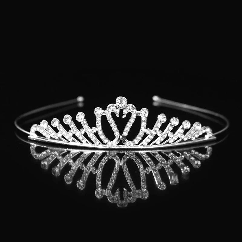 The Carat Cave Tiara Crown 9 Flower Girl Wedding Tiara