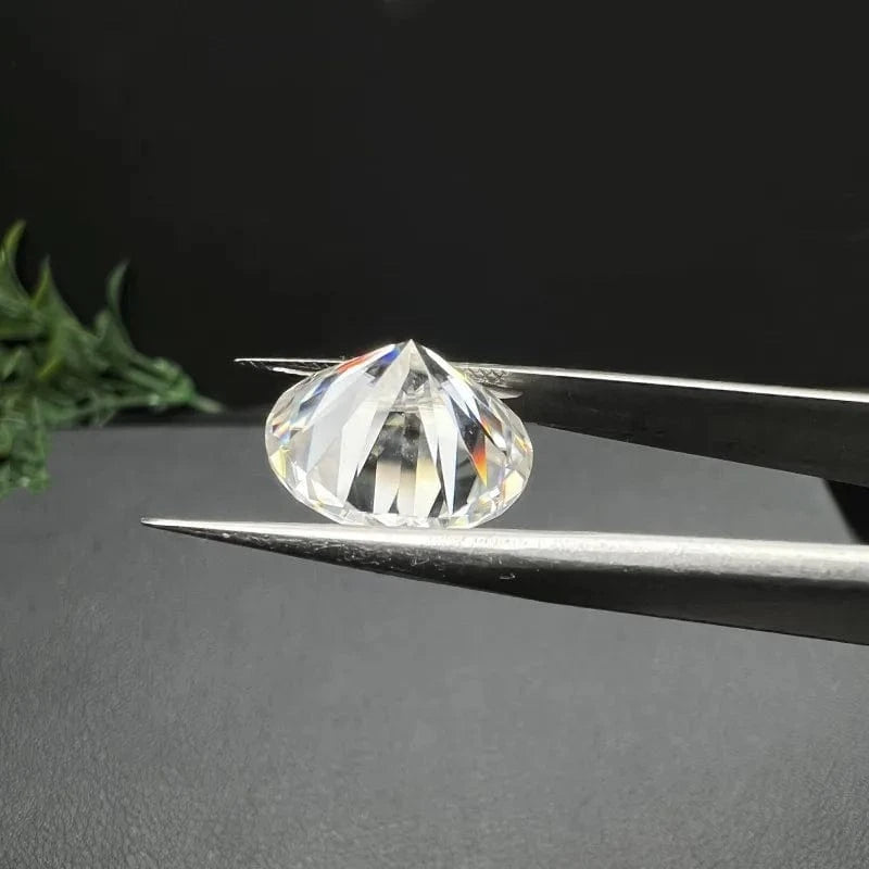 The Carat Cave Moissanite Loose Stone with GRA Certification