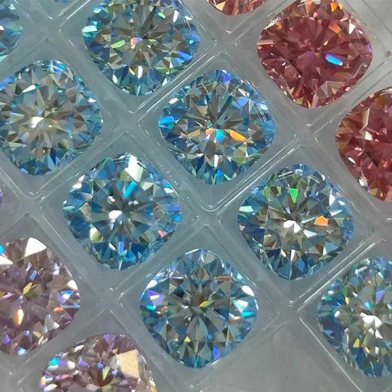 The Carat Cave Sea Blue Lab Grown Diamond