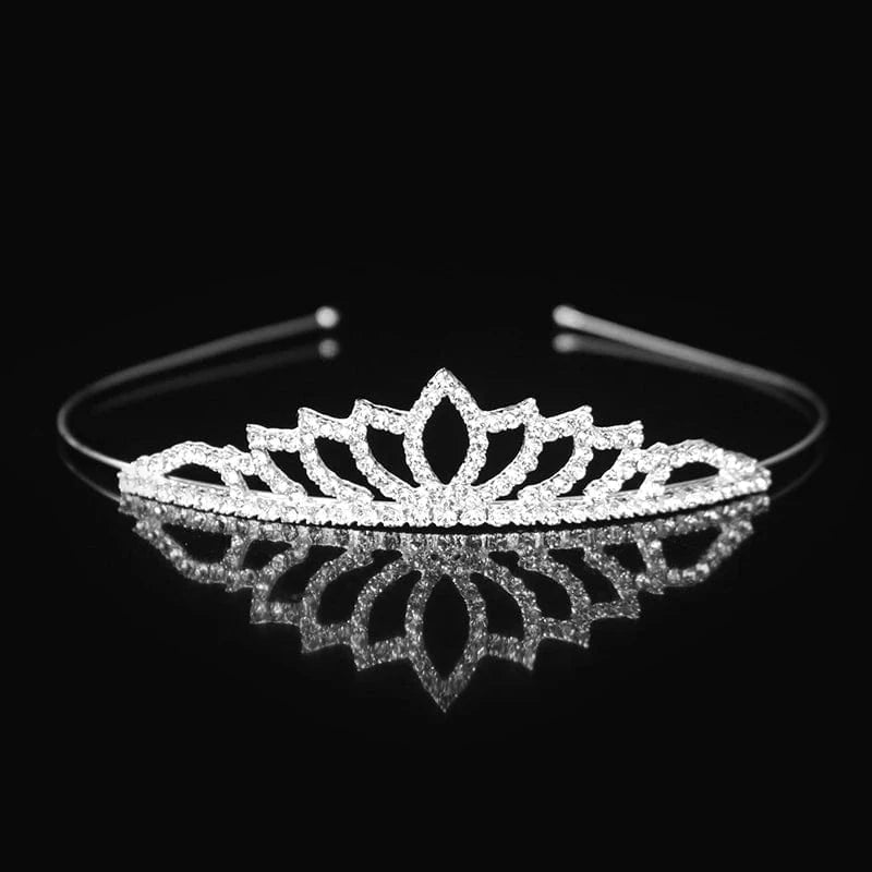 The Carat Cave Tiara Crown 12 Flower Girl Wedding Tiara