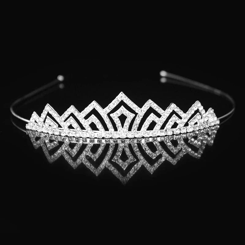 The Carat Cave Tiara Crown 13 Flower Girl Wedding Tiara