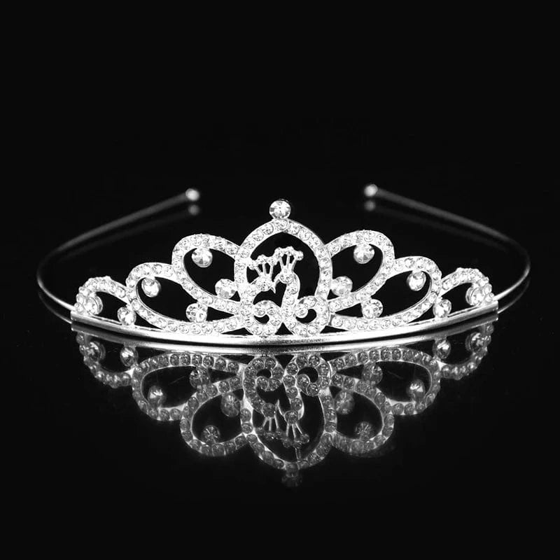 The Carat Cave Tiara Crown 14 Flower Girl Wedding Tiara