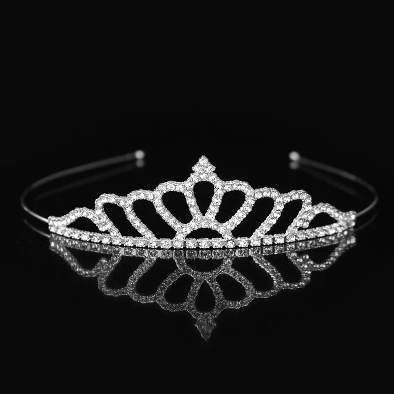 The Carat Cave Tiara Crown 17 Flower Girl Wedding Tiara