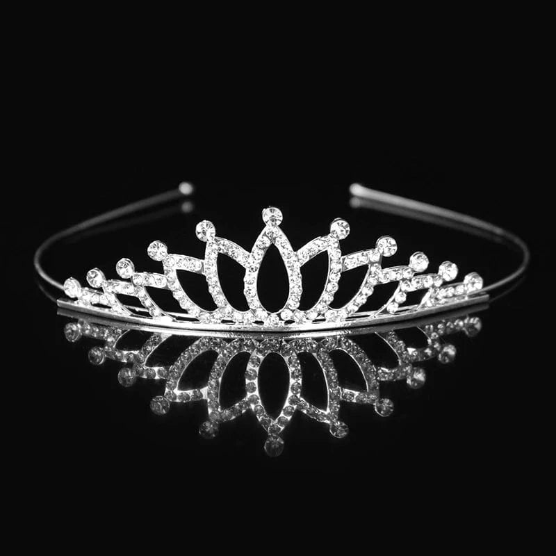 The Carat Cave Tiara Crown 18 Flower Girl Wedding Tiara