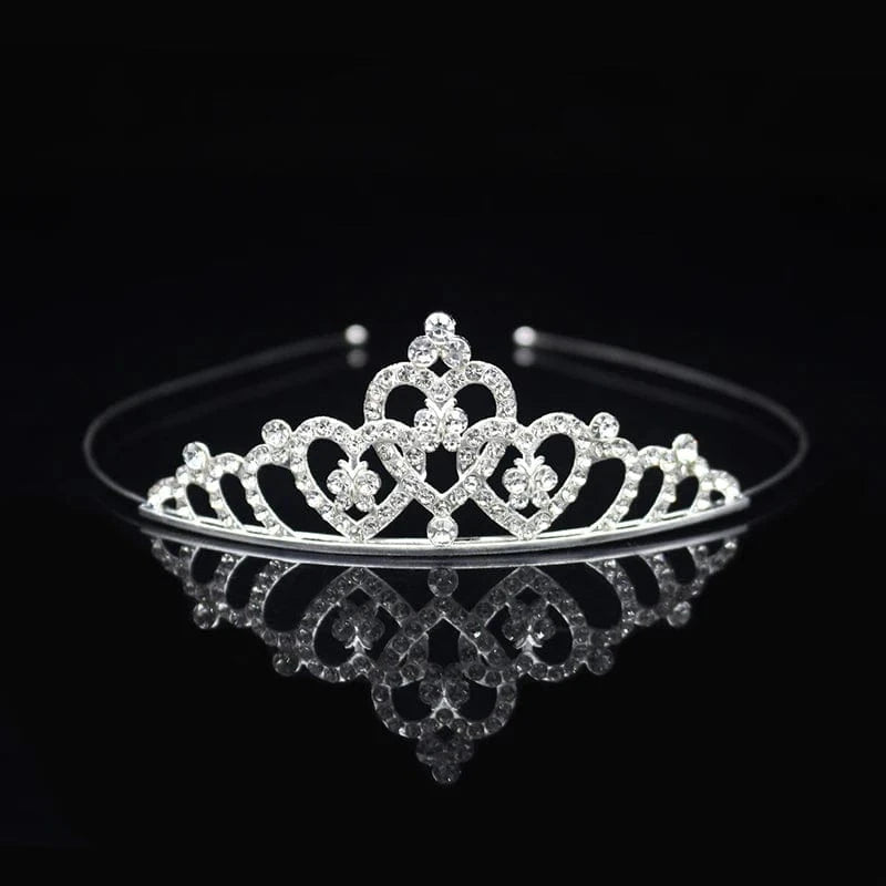 The Carat Cave Tiara Crown 26 Flower Girl Wedding Tiara
