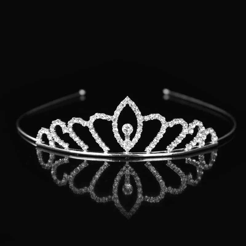 The Carat Cave Tiara Crown 6 Flower Girl Wedding Tiara